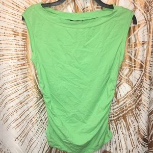 Express Green Cinched Tank